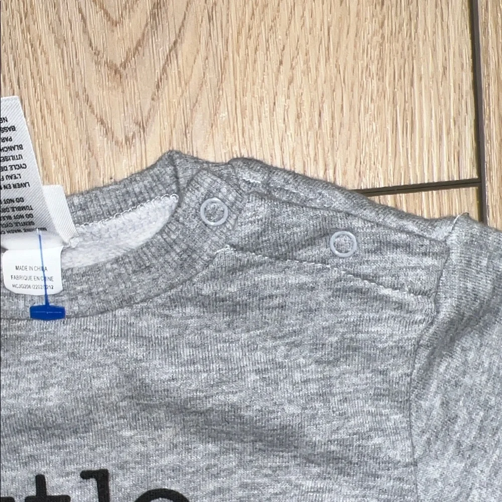 🛍️ 4 for $20 🛍️ - Little Human Kids Gray Sweatshirt - Picture 9 of 11